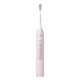 Philips (PHILIPS) electric toothbrush HX6730 upgraded adult sonic vibration rechargeable toothbrush 5 intelligent cleaning and gum protection modes birthday gift for girls Diamond 3 series light pink 60-day battery life