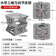 Sécurité comme 304 en acier inoxydable en tridimensionnel Universel Joint Surveillance Duckbill Bracket Ajustements multidirectionnels Accessoires de sécurité Base fixe intérieure et extérieure
