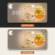 
Hanxuan 2025 new restaurant decoration painting electronic living room background wall radar sensing digital display wall clock dining room clock painting JD13533 digital display model 100*50 (suitable for restaurants about 1.5 meters) crystal picture pvc gold edge/plug