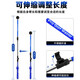 PGM Golf Folding Swing Correction Exerciser Adjustable Length Angle Beginner Trainer Available for Left and Right Hands HGB023-Black