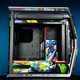 ASUS (ASUS) ROG GR701 Creation God White Chassis Blowing Snow Eva -Serie Customized UV -Tintenmalerei und Färbung voller Turmthema.
