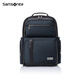 Samsonite high-end business backpack computer bag 14-inch men's backpack short-distance business trip large opening cow leather NR9