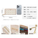 POLO handbag women's wallet women's long card bag clutch bag women's multi-card slot wallet printed women's bag birthday gift