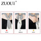 Zuoou high-end fritillary camellia silk scarf buckle women's small square scarf button dual-purpose corner buckle scarf bow knot buckle fritillary camellia gold
