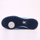 
KELME football shoes Velcro teen lace-free broken nails TF breathable student sneakers Color blue 33