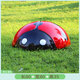 Fuya Art Simulation Seven-Star Ladybug Large Ornament Beetle Sculpture Outdoor Garden Landscape Sketch Park Garden Lawn Decoration 80cm Diameter Red