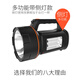 Fuerte luz de carga de luz Linteria de luz al aire libre Searchlight portátil de larga duración Hernia Super Bright Bright Hernia 2677 Batería de litio (20W/15000MA) con luz lateral