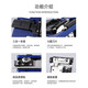 
Kelus fiber entry cold connection tool FTTH leather cable optical cable tail fiber FC-6S fiber cutting knife automatic return knife bare fiber tungsten steel cutter hot melt knife multi-storey distribution cold connection tool combination one