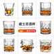 Runhuanian Whiskey Glass Crystal Glass European Spirit Glass Thickened Beer Glass Water Glass Bar Foreign Wine Glass Wine Set Classic No. 3 300ml