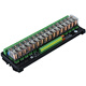Relay module module 12V 24V combination control board PLC intermediate relay isolation amplifier board 10 channels 24V DC one open and one closed 10A