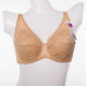 KMKA Purple Lan Underwear SW7373 Bra Side-close Adjustable Thin Cup Large Bra Black 80D