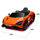 Levipe McLaren authorized children's electric car four-wheel car baby gift sports car men and women remote control toy car can be seated