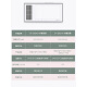 OPPLE Bathroom Helmet C6210 bathroom integrated ceiling heating hot air lighting hair ventilation five-in-one OPP JF-C6102 (single core + button switch)