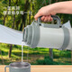 ASD Thermos Kettle 316 Stainless Steel Vacuum Extra Long Insulation Large Capacity Portable Outdoor Car Travel Thermos Hot Water Kettle RWS20P17Q-G Double-layer Supermarket Same Style 2L