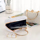 Cool Kangaroo KQ celebrity dinner small bag pearl clutch women's handbags with cheongsam banquet handbag evening dress handbag handbag beige
