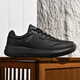 LeTTO golf casual shoes men's shoes leather non-slip sports outdoor casual white shoes 8831P black 40
