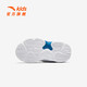 Anta-Kinder-Turnschuhe Jungenschuhe 2025 Frühling Neujahr Knopf Knopf Gesichtsbeleuchtung Freilaufschuhe [Jungen] Weiß/Industrial Blau/Silber 9904-1 32