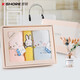 Boîte-cadeau de serviette dorée-enfant de l'ensemble trois pièces en coton pur en coton à eau douce Souvenir groupe de cadeaux Achat brodé 38 Goddess SK1047 Parent-Child Suit (Style)