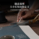 Qumo Chinese style tea mat table flag new Chinese Zen tea towel tablecloth high-end waterproof Chinese style small size tea tray mat Ginkgo leaf blue background 30*150cm