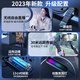 Good Shepherd, Internet celebrity live broadcast wireless monitoring headphones, Douyin outdoor live broadcast, singing and recording ear-return neck type Bluetooth noise-cancelling sports anchor headset in-ear style, sound card, exclusive version, wireless listening headphones [one drag and one]