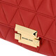MICHAEL KORS MK Women's Leather Chain Single Shoulder Crossbody Bag 30S7GSLL1L Red 683