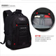 Mochila de Luyide Saber para la mochila para hombres Bolsa de la escuela de secundaria de gran capacidad.