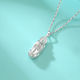 Yuan Shengfu's new PT950 Lucky Pixiu platinum pendant Genuine platinum fashion pendant for men and women 4.03 grams