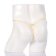 Xueche Herren Sex Tanga u konvexer sexy Umriss Herrenschutzpads mit großer Unterwäsche dünne Gürtel Doppelhose Schlaf Unterwäsche Schwarz Tanga [Privat Lieferung] 1 l [145-190jin [Jin gleich 0,5 kg]]