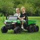 
Mimizhi Children's Tractor can be used for adults and babies electric toys car four-wheel remote control trucks for children and women. Ultimate version red = four-wheel drive + early education music + leather seat four-drive