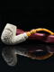 TUNRKIYE's Sea Polka Stone Pipe Basket Fina Bend Bucket Importado Special Natural Stone Master 838