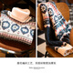 Maden Workwear American Retro Fair Island Jacquard Pullover Herren Fall Dicke und warme Rollkragenpullover Strickpullover Pullover Top grau Blau M.