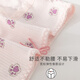 Ove ropa interior infantil para niñas buñales de algodón de algodón primavera y otoño boxer de esquina plana superior pantalones cortos para niños grandes 11155 grid de grid de púrpura 4 110cm