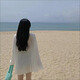 斤慕泳衣女比基尼罩衫海边度假游泳外搭沙滩防晒衣温泉罩衣外套女 防晒罩衫开叉白色均码可穿120斤
