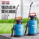 Delixi sprayer, watering can, pesticide spraying artifact, agricultural small disinfection, household flower watering, pesticide spray gun, 8L upgraded model (with base) + copper telescopic spray rod