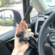 Milesi Car Anti-Lost Schlüsselkette Herren Lanyard Exquisite High-End-Echtleder-Schlüsselkette Paar Anhänger High-End-Geburtstagsgeschenk Schwarz