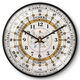 Ziwu Liuzhu Bagua Kreative Wanduhr Traditionelle chinesische Medizin Gesundheit Home Uhr Schönheit Salon Spa Club Stille Wanduhr LQXBK677 Schwarzer Nadel Schwarzer Rahmen 12 Zoll (Durchmesser 30cm)