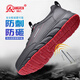 Strongman 3515 labor protection shoes men 6KV electrical insulation anti-smash and anti-puncture safety shoes steel bag head construction site work shoes casual men black 44