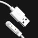Suitable for HR70 heart rate belt armband iGPSPORT heart rate monitoring HR70331705 charger cable TL30 7.62mm two-pin white charging cable 60cm