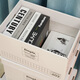 
Moving carton storage box with lid down jacket paper storage box student book office storage box large size 701 three-layer waterproof