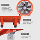 Jinggong Jingxuan axial flow fan exhaust fan industrial powerful cooling fan 3-2 portable 220V with 5m tube