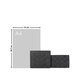 
CoaCH (COACH) Men's Practical Light Luxury Short Wallet Casual and Versatile Folding Wallet Card Pack 618 Gift for Boys Black and Gray CW380CQBK