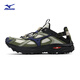 
Mizuno (MIZUNO) outdoor cross-country ridge shoes West Lake Running Mountain Race breathable sandals RACER TRAIL SE one-foot casual shoes 01/bee white/dark olive green/black 42 (270mm)