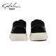 SaTCHI canvas shoes men's summer new breathable board shoes men's casual shoes fashion daily lace-up soft sole shoes trendy Black S3T061003A 41
