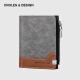 Cnoles wallet men's short leather wallet large capacity multi-card certificate high-end change card bag Father's Day birthday gift