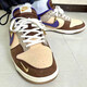 
Nike (NIKE) Dunk Low Yellow Beige Sports Comfortable Fashion Fashion Retro Low Top Anti-Slip Wear Resistant Casual Sports Board Shoes DQ5009-268 Men's Brown 41