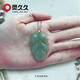 Lingjiujiu 925 silver buckle pendant buckle necklace buckle connecting buckle handmade diy jade buckle jade Buddha plain silver clip button accessories medium size
