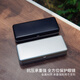 Zhechu aluminum alloy metal large capacity glasses box compressive resistance ultralight square presbyopia sunglasses box men and women black