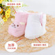 Tragen Sie warme Neugeborene, weiche Sohle ohne Knochen ohne Babyschuhe mit kleinem Monat mit Samt, die im Herbst und Winter eingedickt sind. Pink 0-6