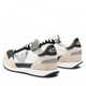 Emporio Armani Luxury Chaussures pour hommes Chaussures de planche pour hommes Fashion Sports Fashion Brouthable Chaussures de course classiques Chaussures décontractées Classic Q826 Black Khaki English Taille 9 = 43 Taille