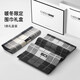 CheekKiss Men's Scarf Men's Winter Wool Thick Warmth British Style Couple Scarf as a High-end Gift for Boyfriend Plaid Light Gray [Ghostwritten Greeting Cards - Fast Delivery]